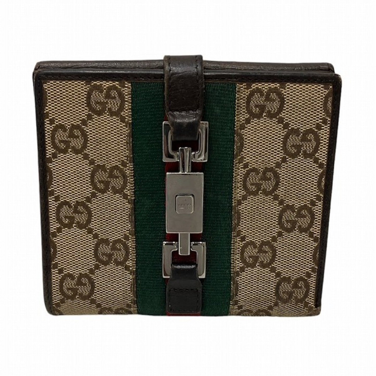 GUCCI Sherry Jackie 05474 Bifold Wallet Ladies