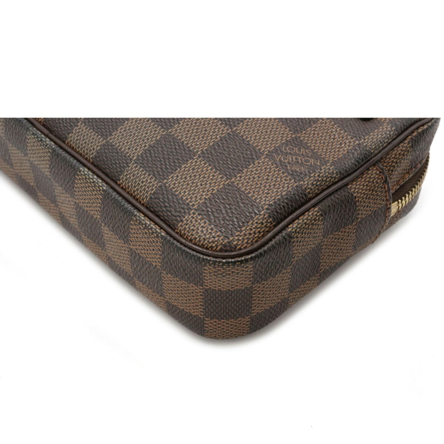 Louis Vuitton Damier Pochette Bie Macau Second Bag Clutch Handbag N61739