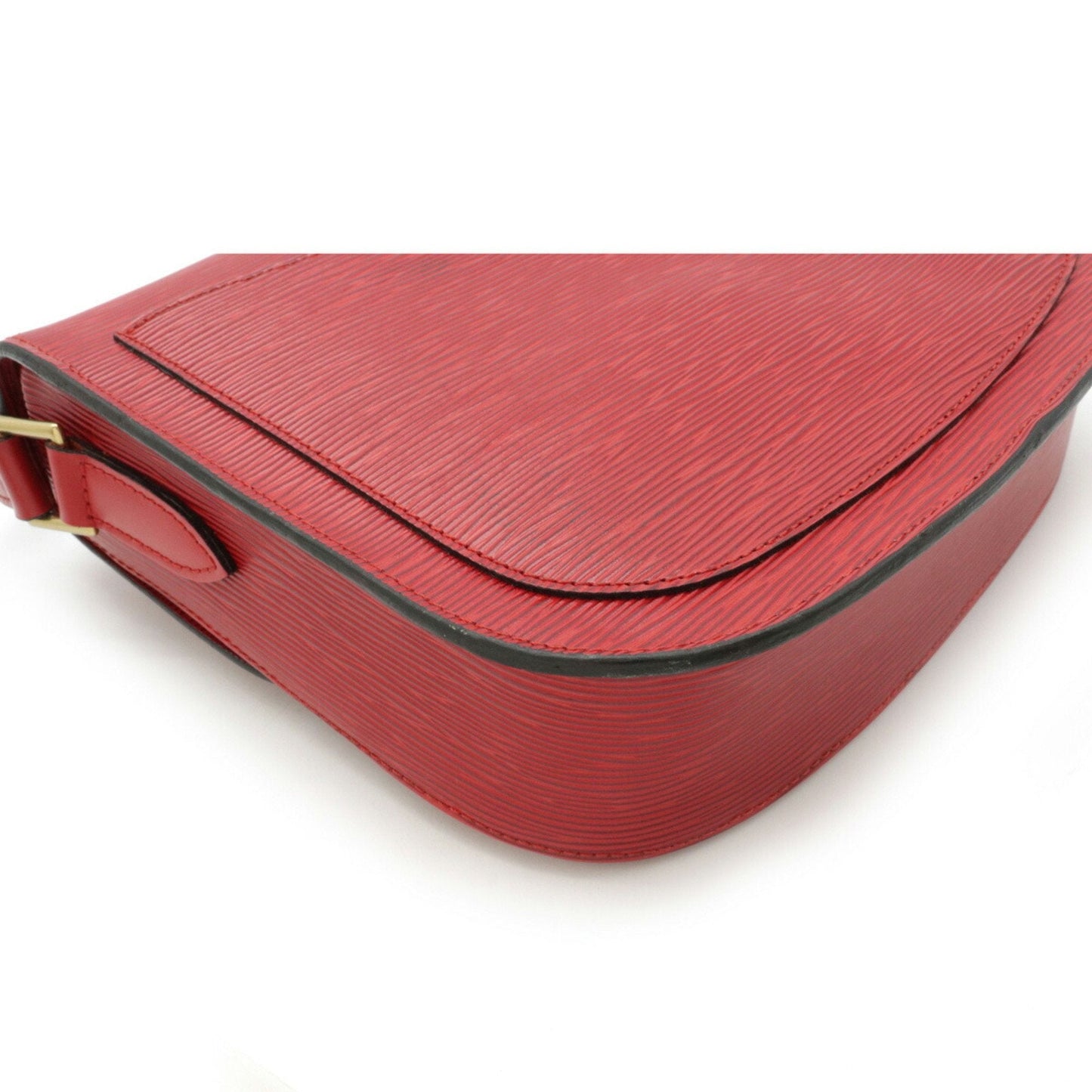 Louis Vuitton Epi Sun Crew Shoulder Bag Leather Castilian Red M52197