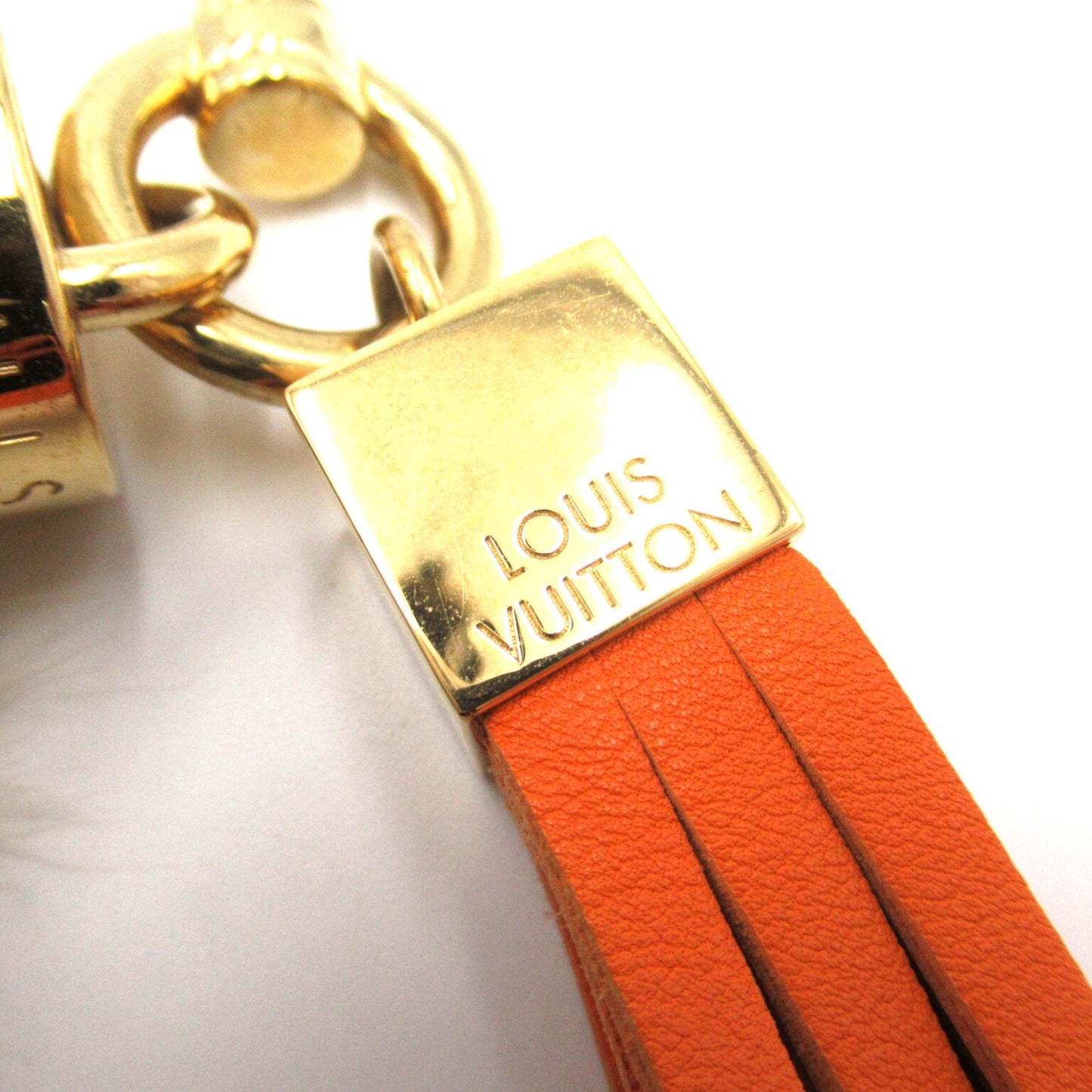 LOUIS VUITTON Bijou sack foxy bonbon Orange Gold Plated/Fur M66168