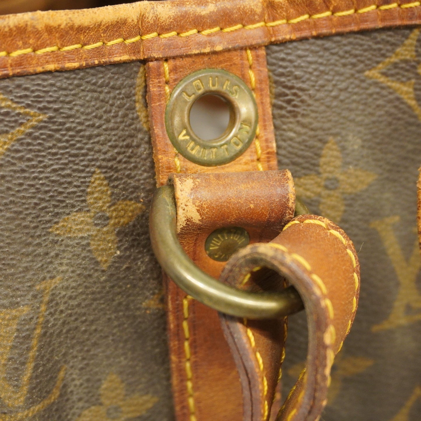 Louis Vuitton  Monogram Noe M42224 Women's Shoulder Bag