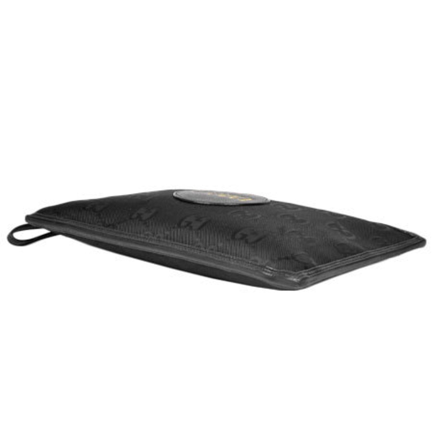 Gucci Off the Grid Clutch Bag Black GG Nylon Second Pouch 625598