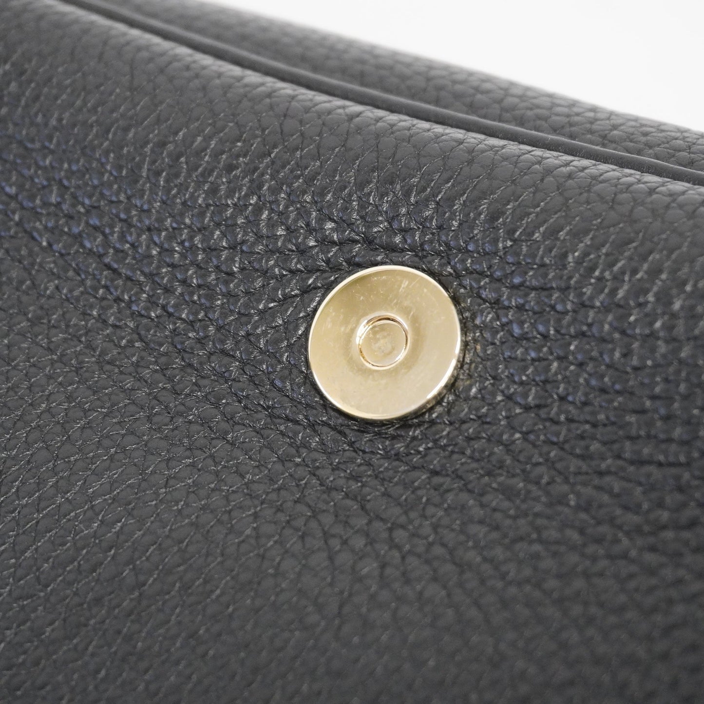 GUCCIAuth  Soho Shoulder Bag 536224 Women's Leather Shoulder Bag Black