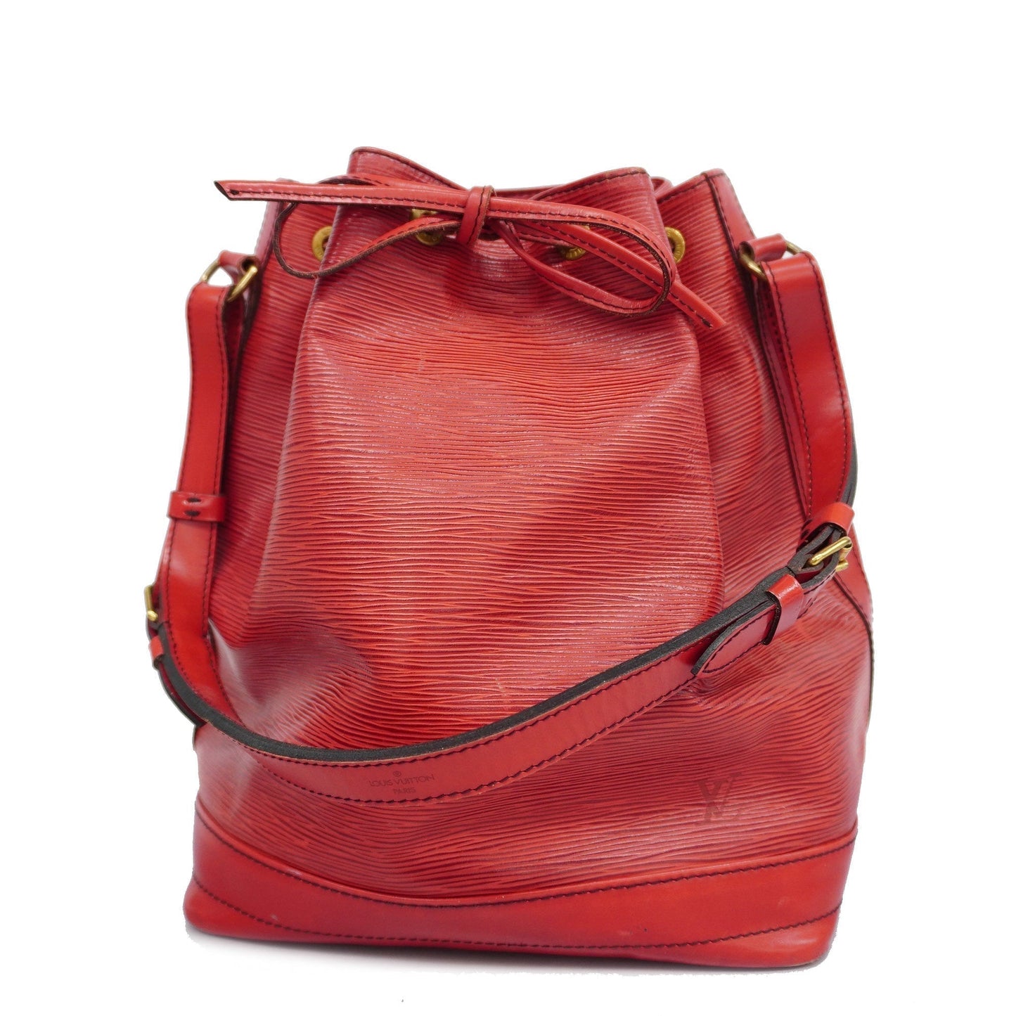 Louis Vuitton  Epi Noe M59007 Women's Shoulder Bag Castilian Red