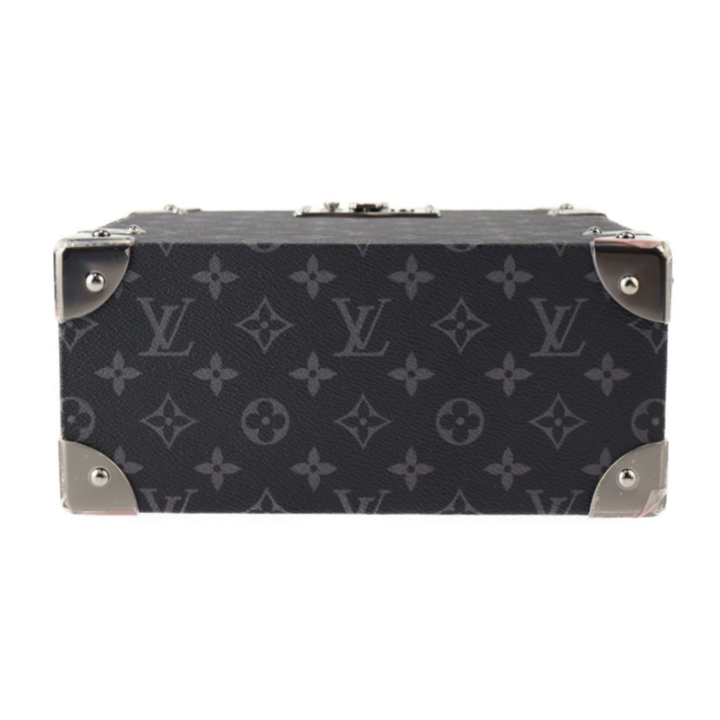LOUIS VUITTON Fragrance Box Other Bag M20078 Monogram Eclipse Leather Black Silver Hardware Trunk Vanity