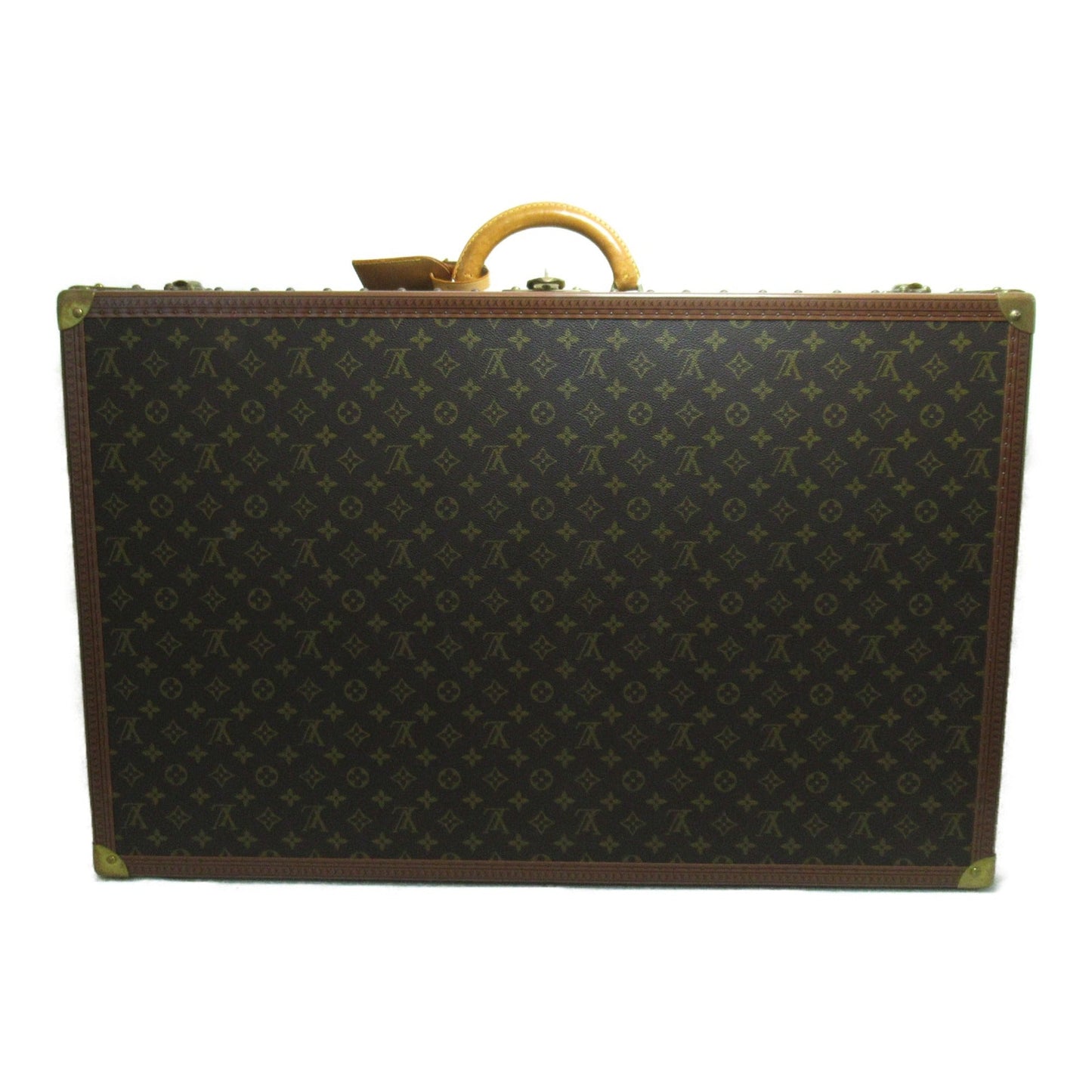 LOUIS VUITTON alzer 80 trunk Brown Monogram PVC coated canvas M21222