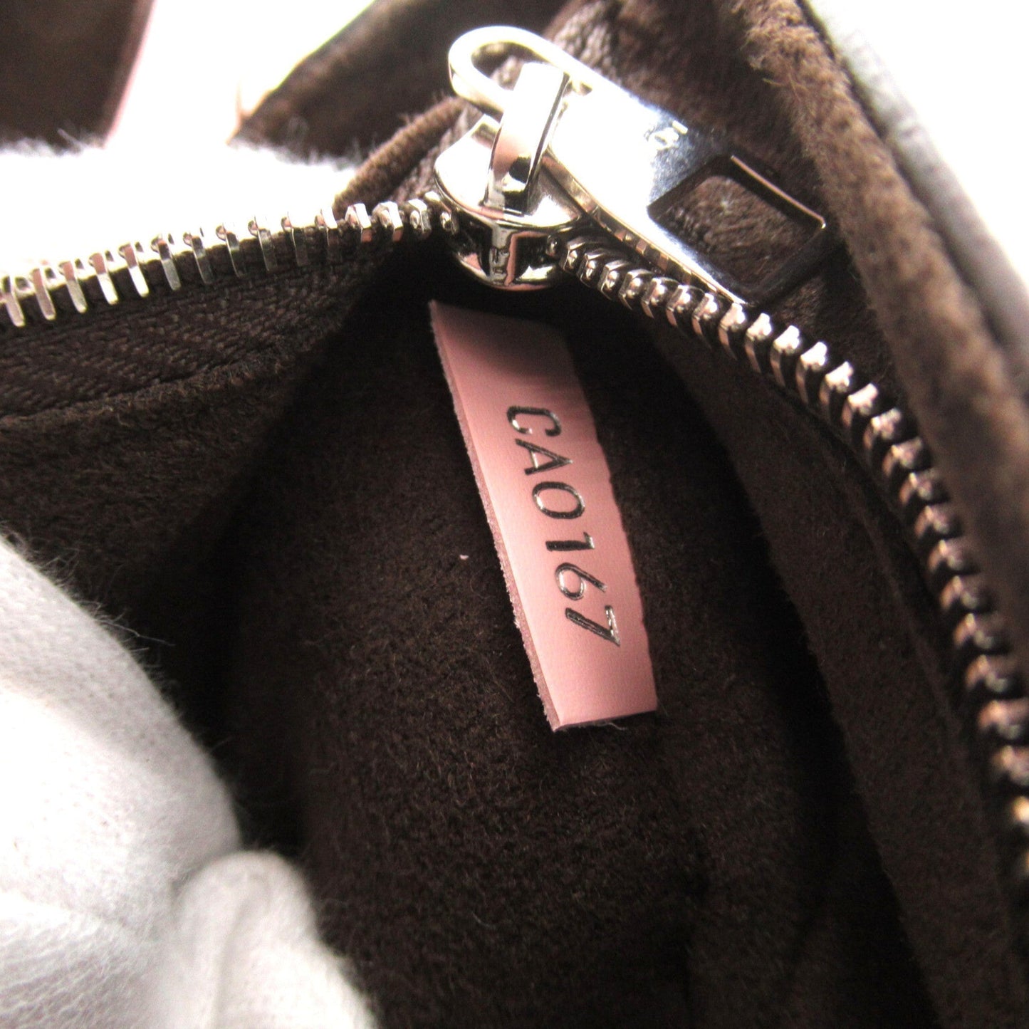 LOUIS VUITTON Cluny BB Pink Rose valerine Epi leather M41338