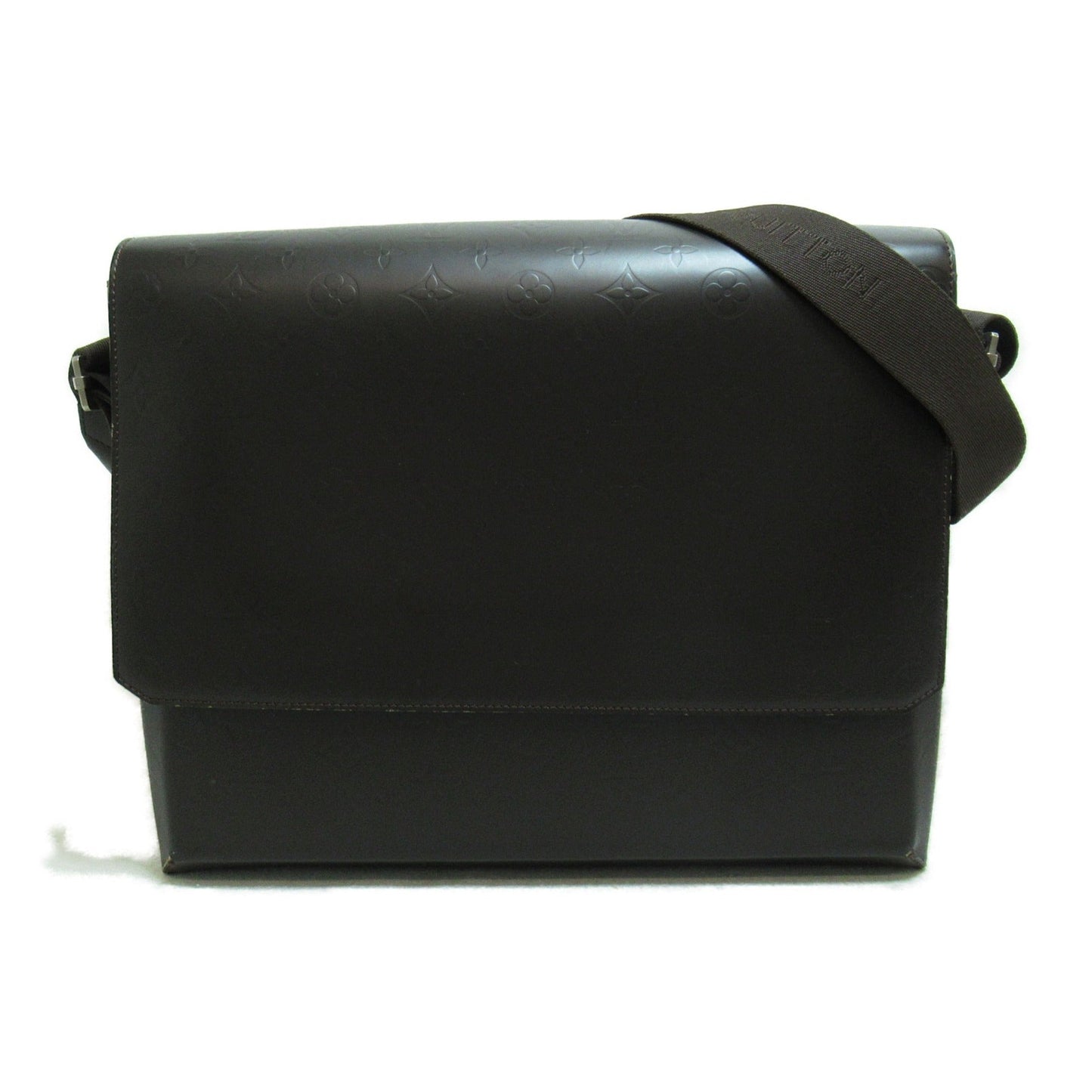 LOUIS VUITTON Fonzie Brown Dark brown Monogram / Grasse Calfskin [cowhide] M46570