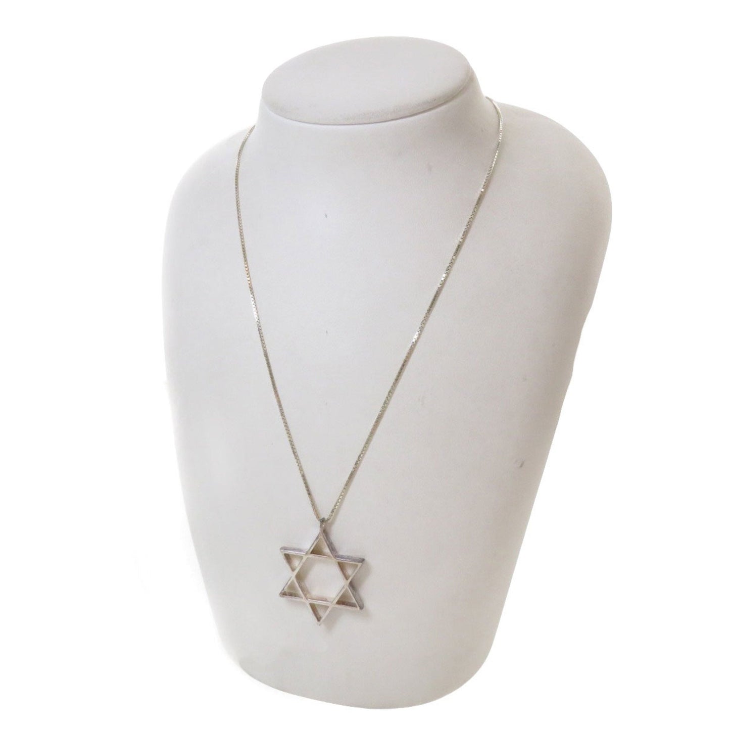Gucci Star of David Necklace Silver Unisex GUCCI