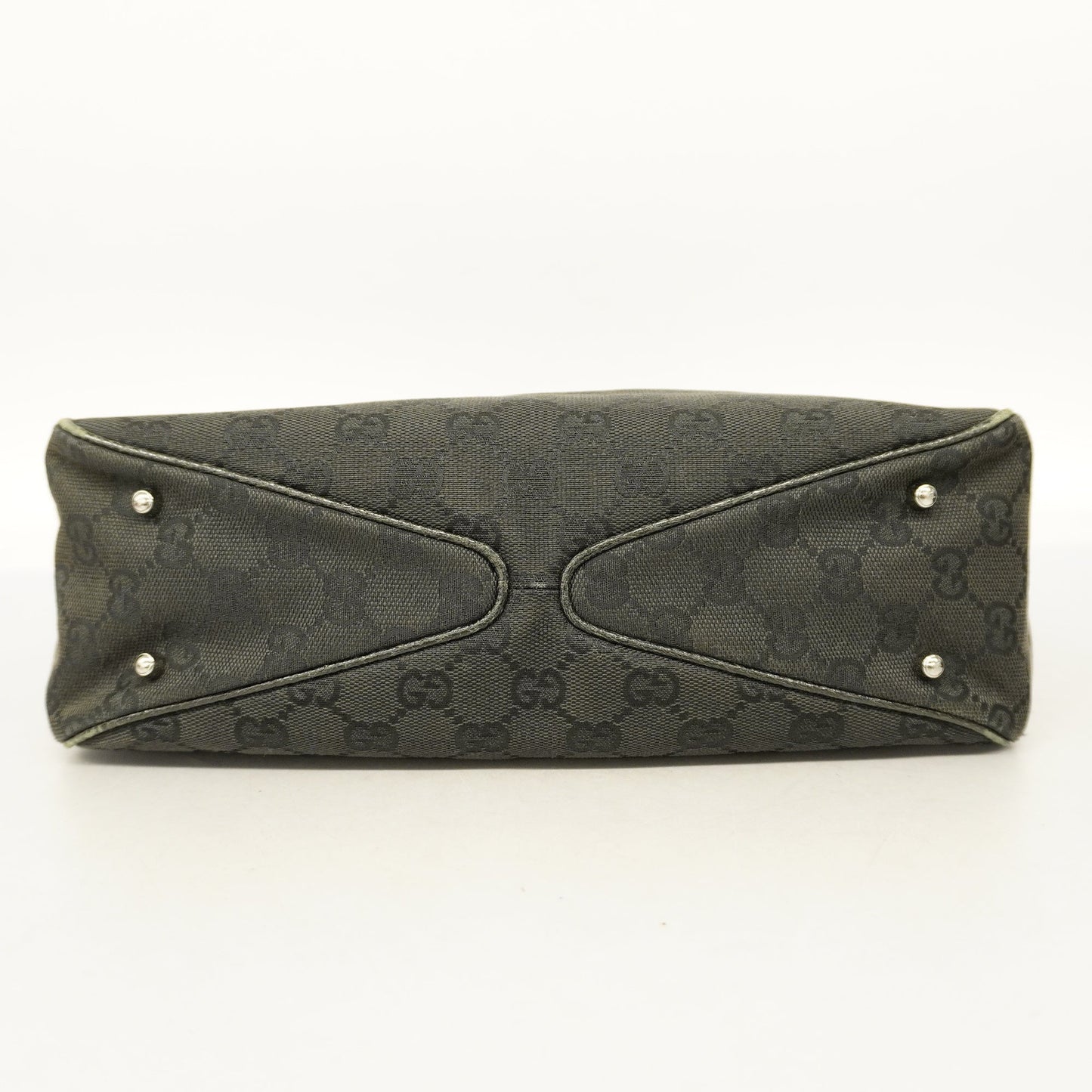 GUCCI  GG Canvas Tote Bag 113019 Women's Tote Bag Black