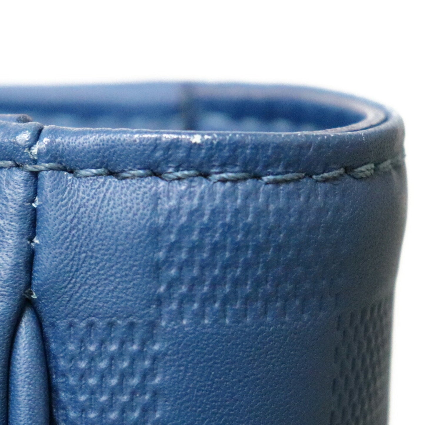 Louis Vuitton Bag Damier Amphini Shoulder Bag, Tadao PM N41352 Neptunia Blue Men's Leather