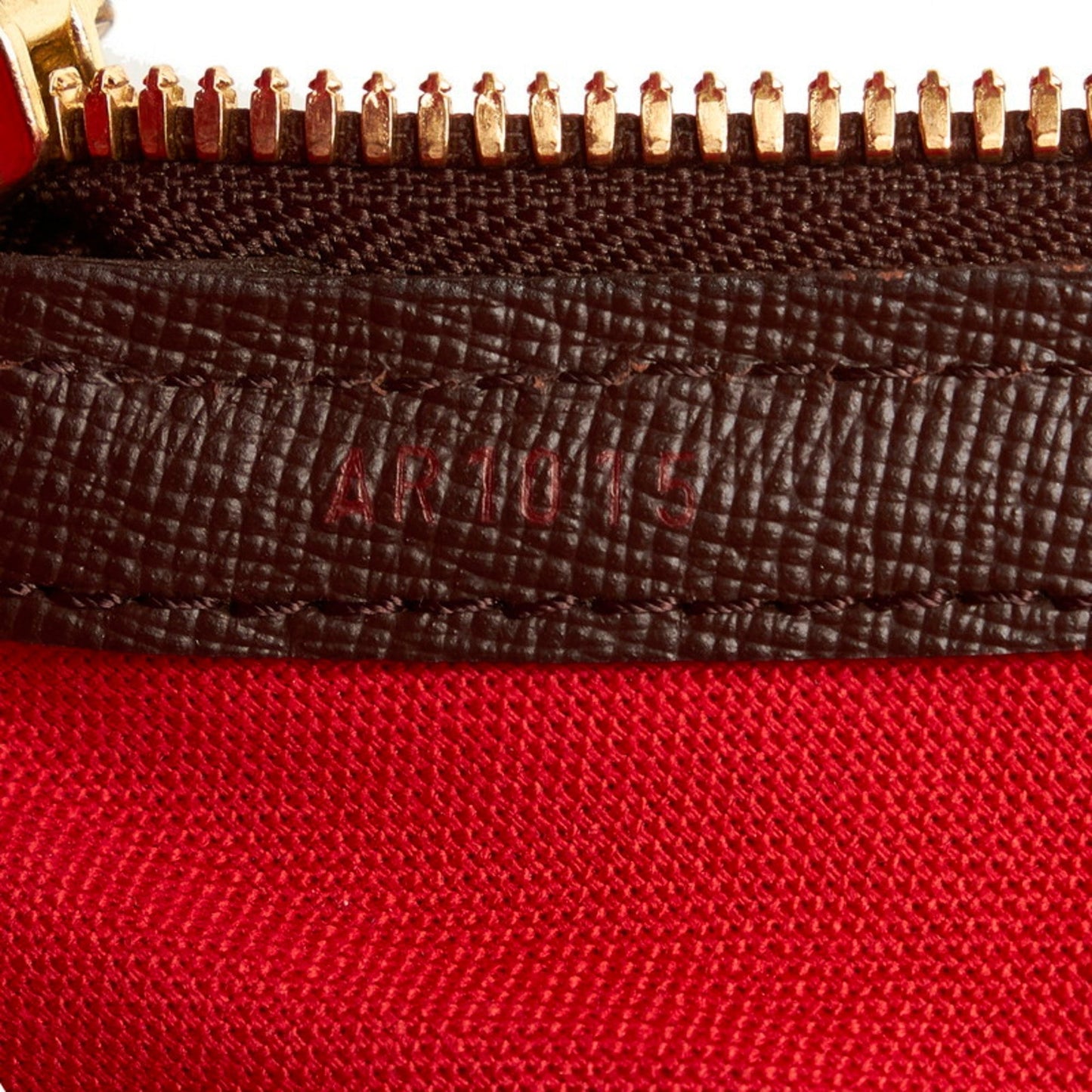 LOUIS VUITTON Damier Belem MM Handbag Shoulder Bag N51174 Brown PVC Leather Women's
