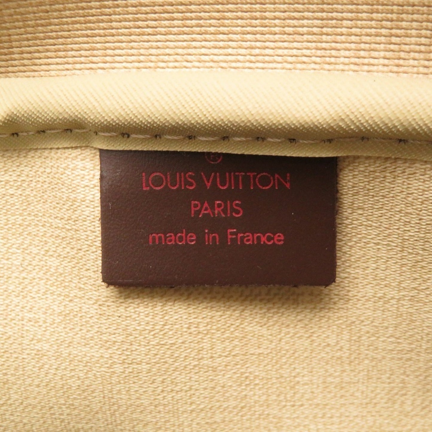 Louis Vuitton Damier Deauville N47272 Bowling Bag Handbag SP Order