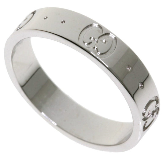 Gucci Icon # 10 Ring / K18 White Gold Ladies GUCCI