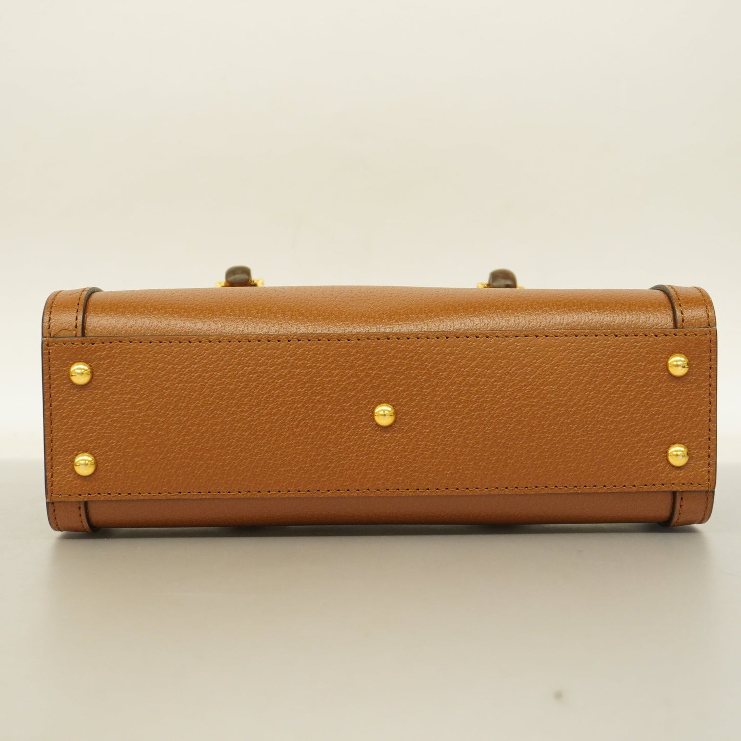 Gucci  Bamboo 2way Bag Diana 735153 Women's HandBag,Shoulder Bag Brown