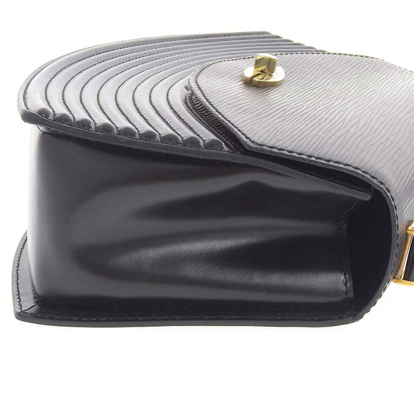 Louis Vuitton Epi Tilsit Vintage Handbag Noir Black M52482