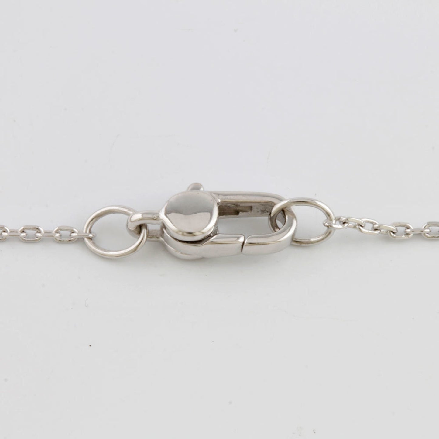 Gucci K18WG Necklace Diamond Icon 18K K18 White Gold Ladies