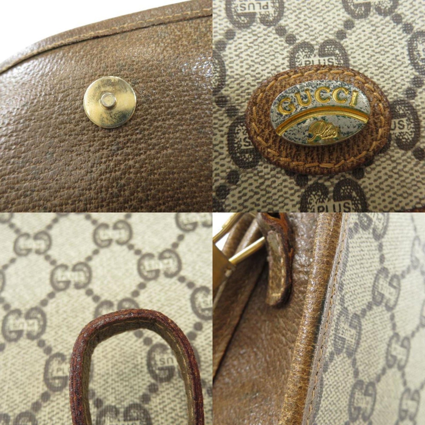 Gucci Old Plus Shoulder Bag PVC Ladies GUCCI