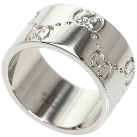 Gucci Icon # 6 Ring / K18 White Gold Ladies GUCCI