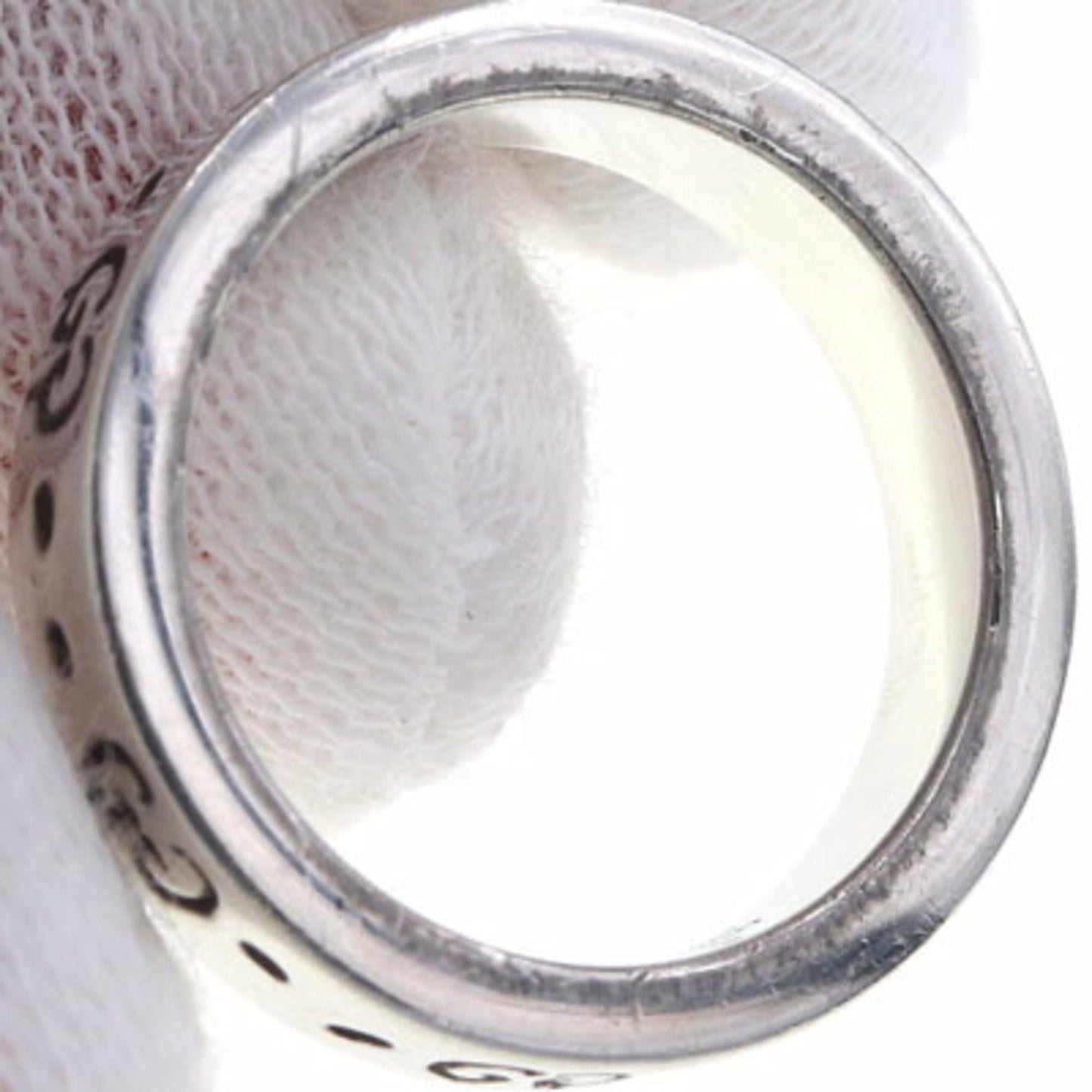 Gucci Ring Ghost 477339 SV Sterling Silver 925 No. 7.5 Ladies GUCCI