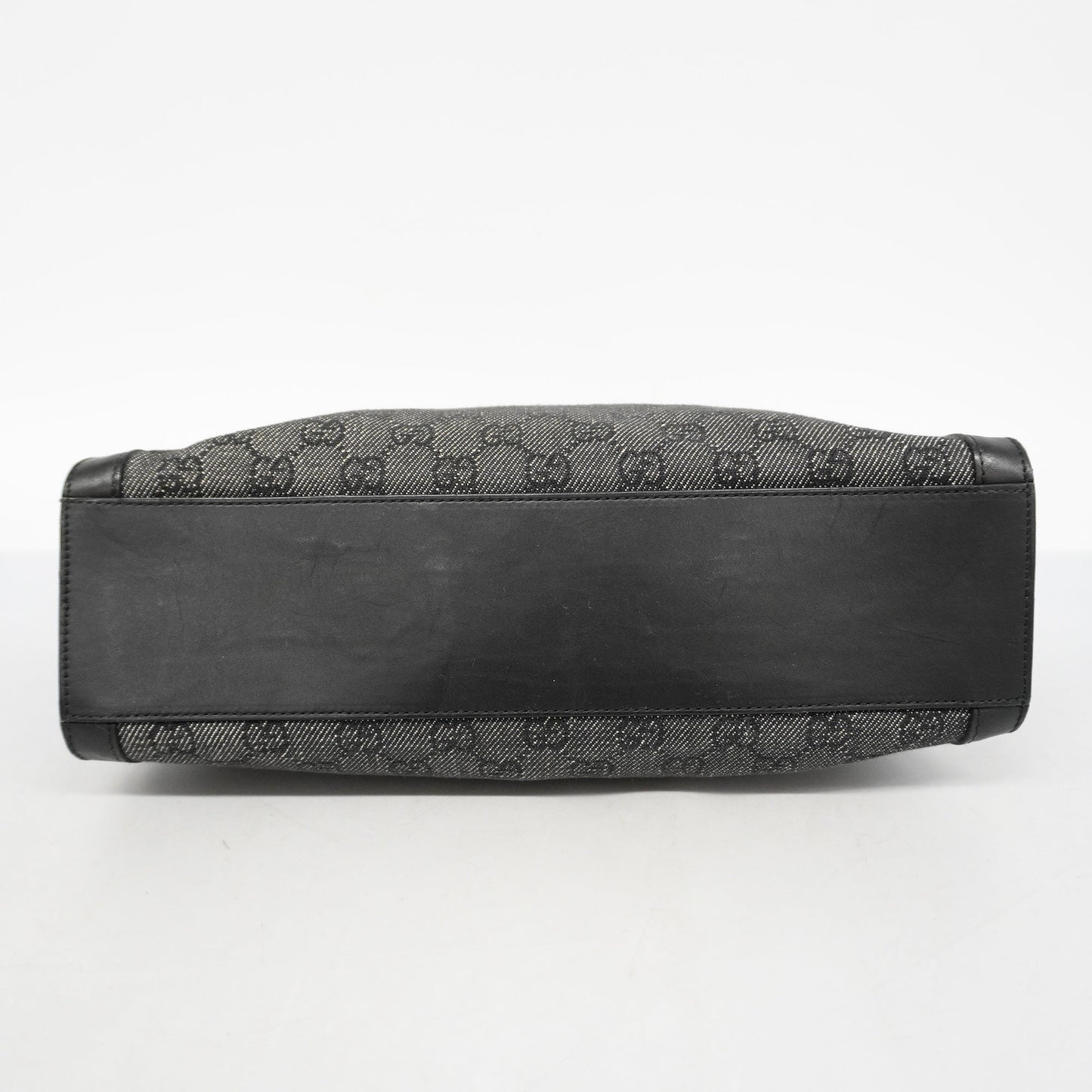 GUCCIAuth  GG Canvas Shoulder Bag 92706 Women's Leather Black