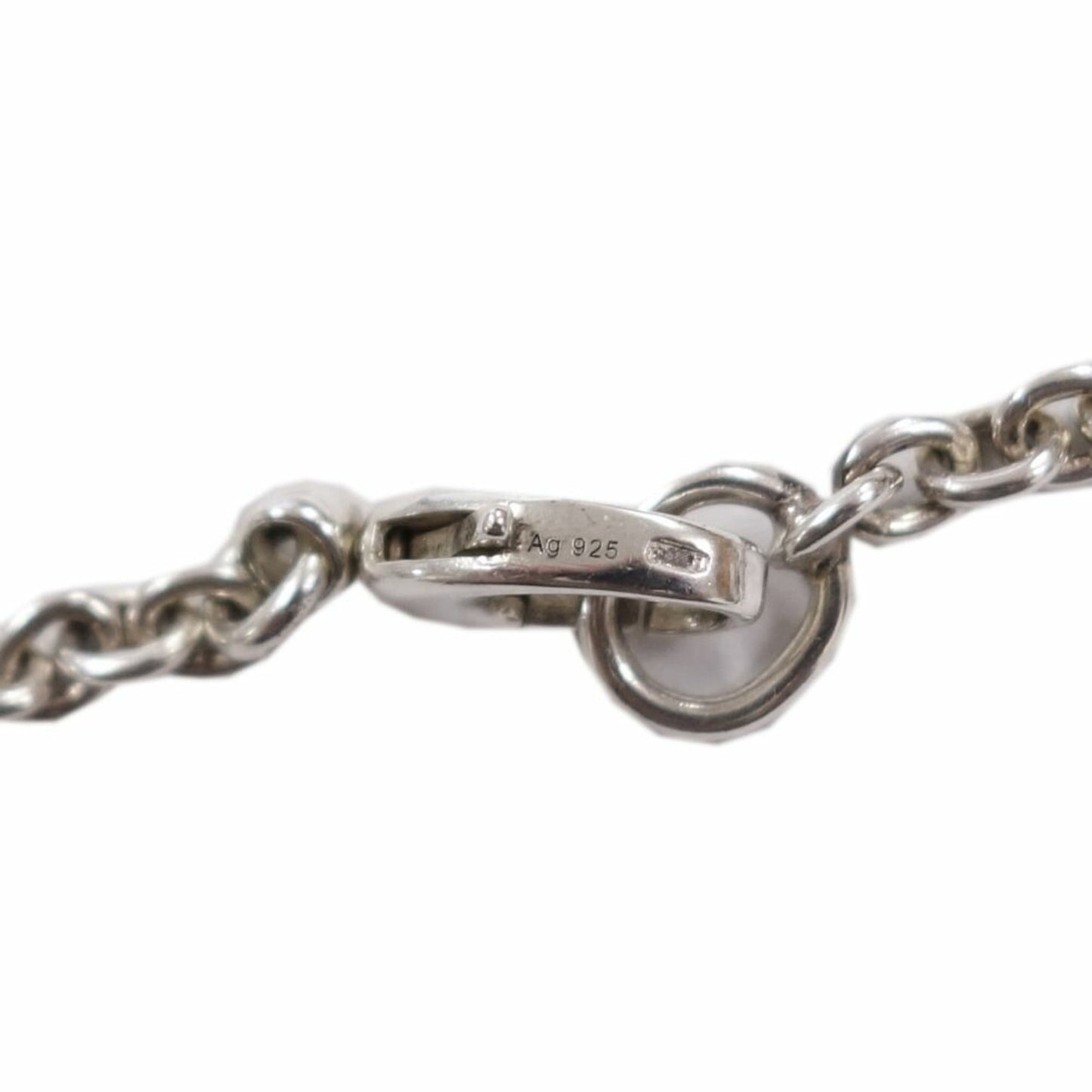 Gucci necklace interlocking silver 925 men's