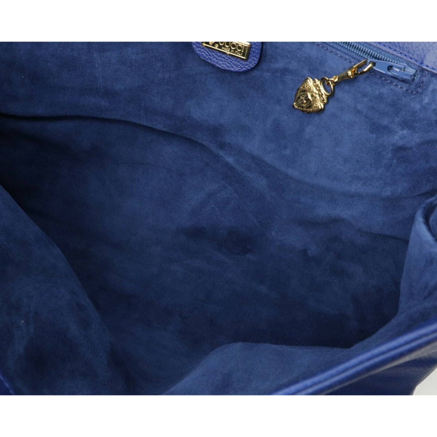 Gucci shoulder bag leather blue 004.110.0217