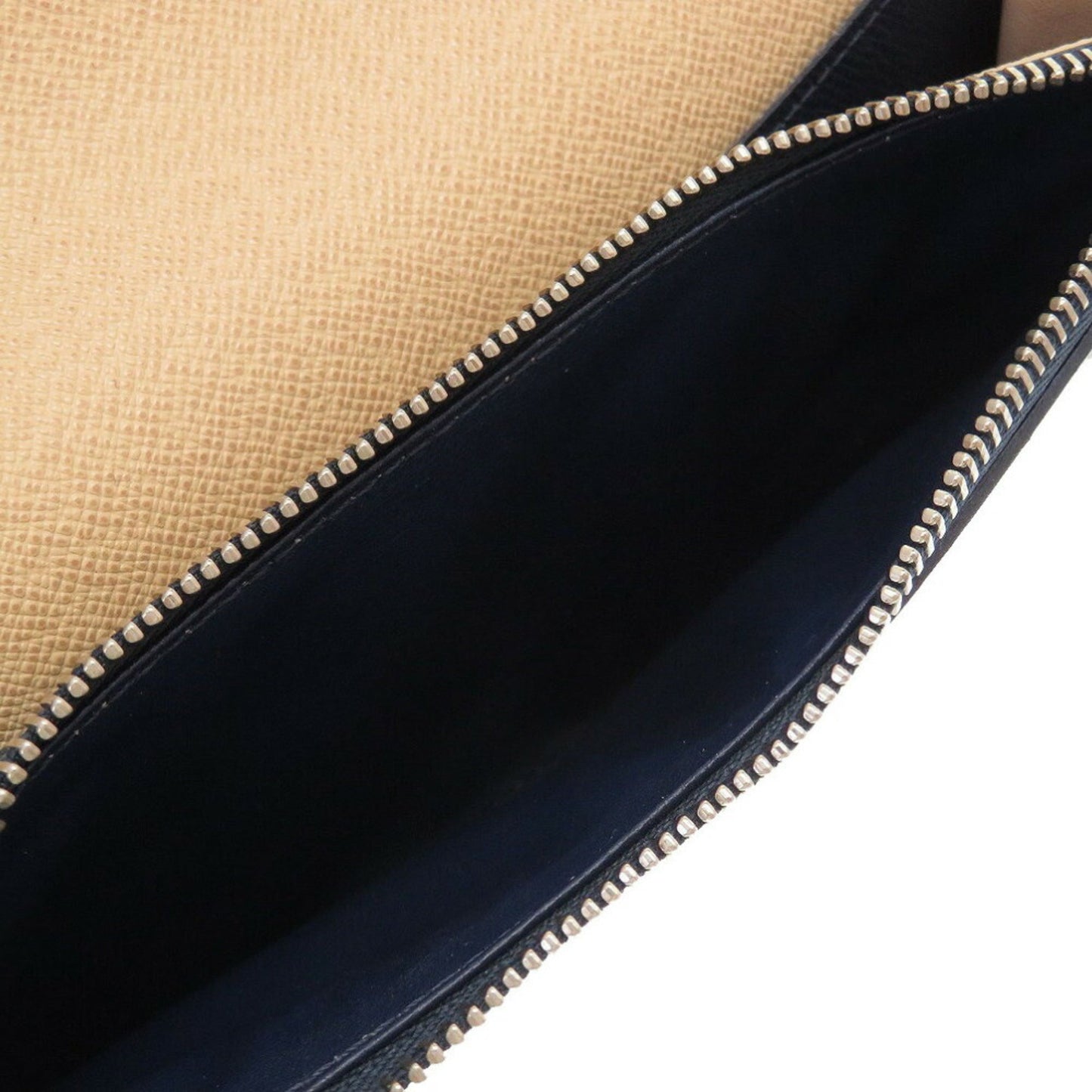 Louis Vuitton Epi Portefeuille Emily M60854 Leather Andigo Blue Long Wallet