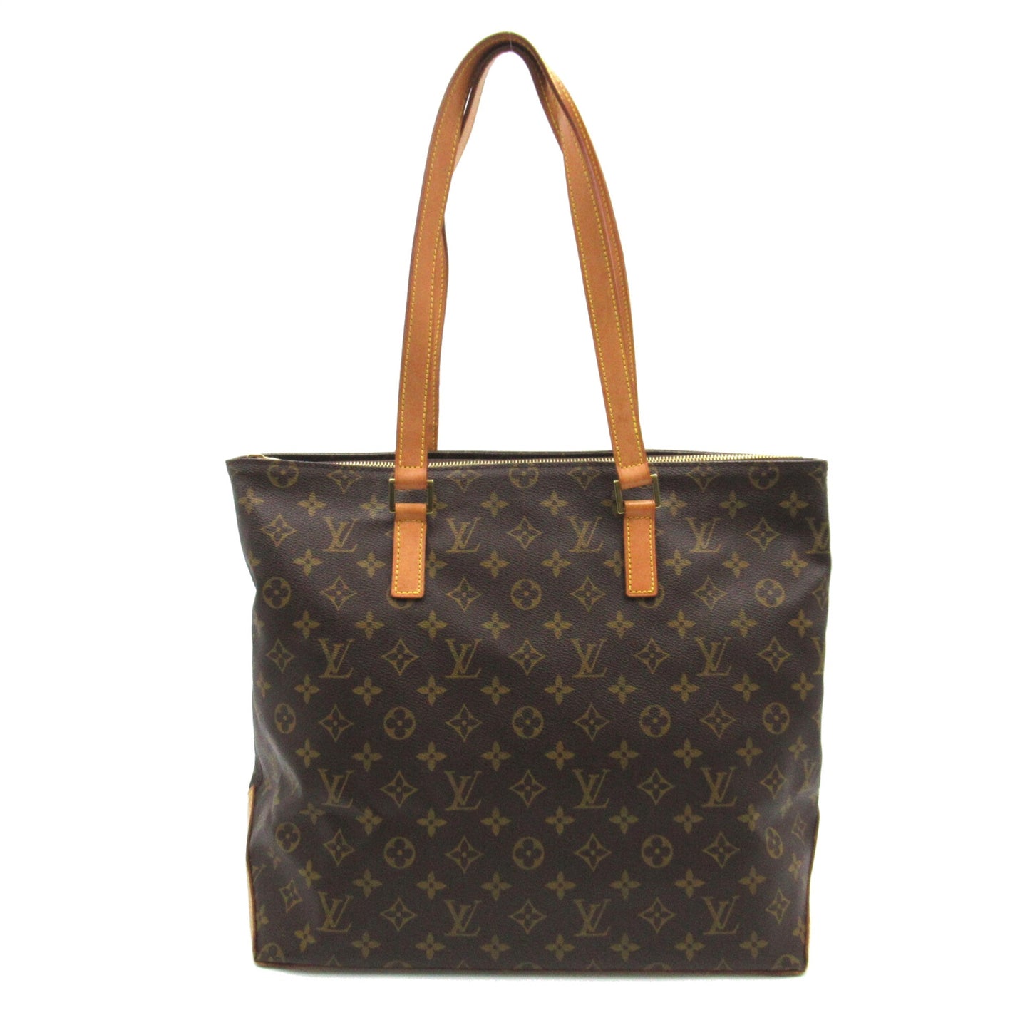 LOUIS VUITTON Cabas Mezzo Brown Monogram PVC coated canvas M51151