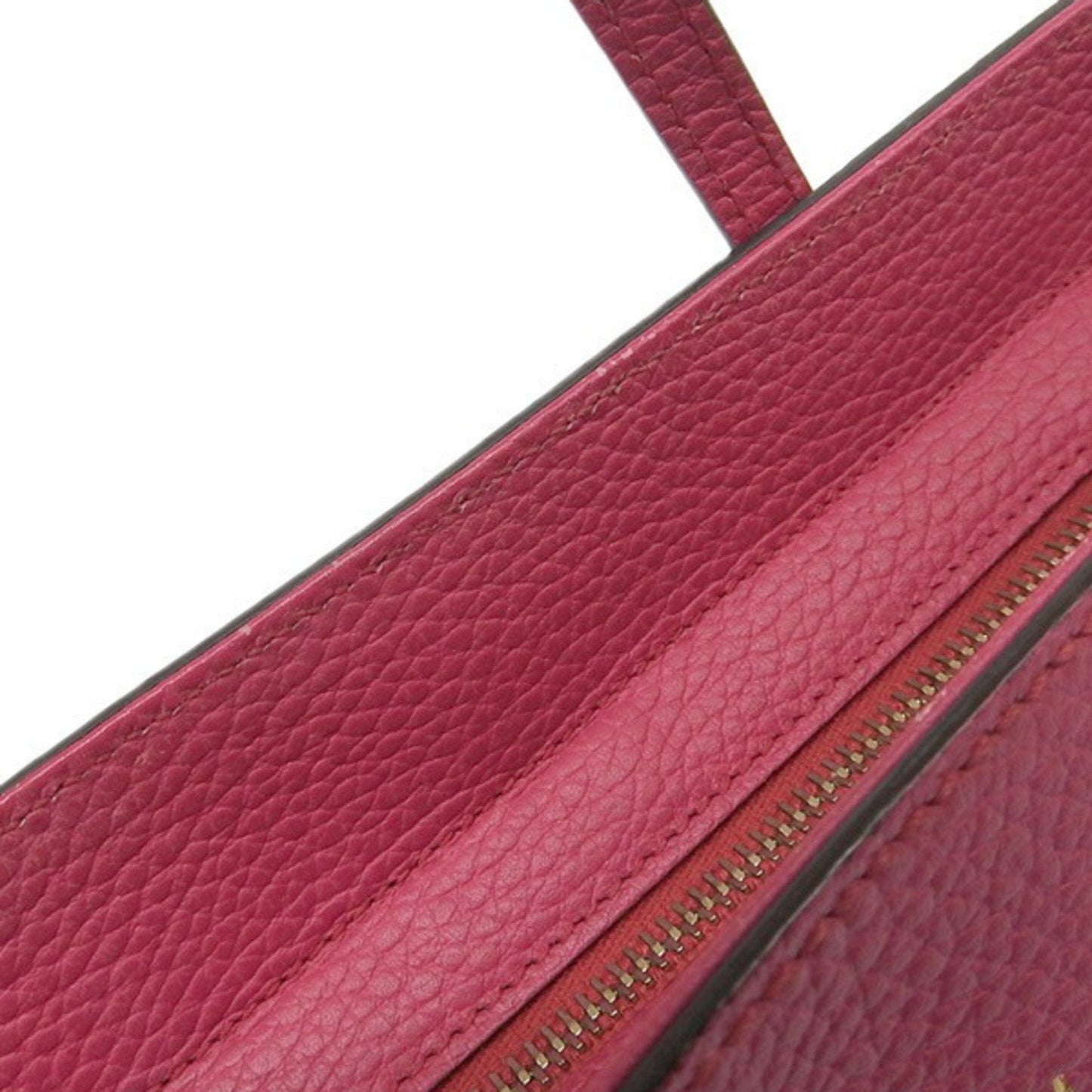 Gucci leather swing mini handbag pink