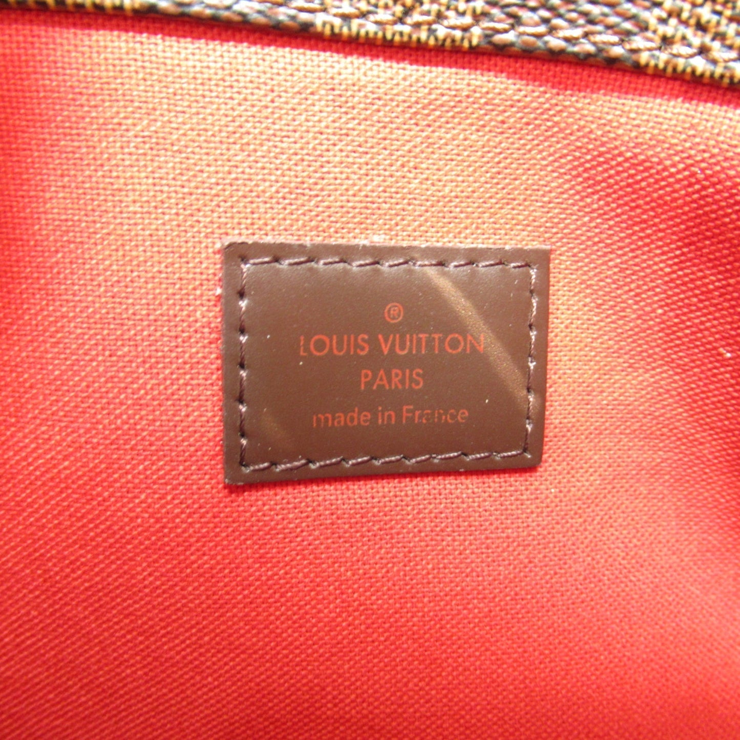LOUIS VUITTON Bloomsbury Brown Ebene Damier PVC coated canvas N42251