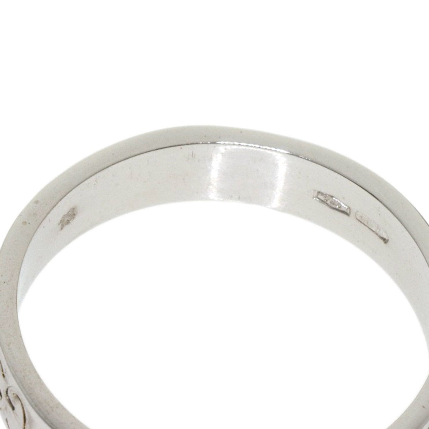 Gucci Icon #13 Ring K18 White Gold Ladies GUCCI
