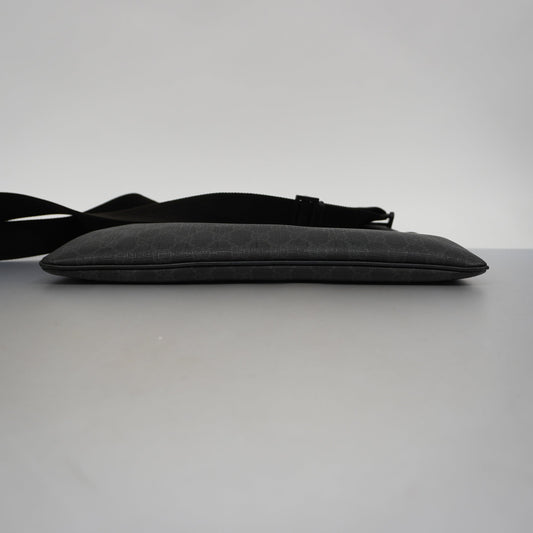 GUCCIAuth  Shoulder Bag 162904 GG Supreme Shoulder Bag Black