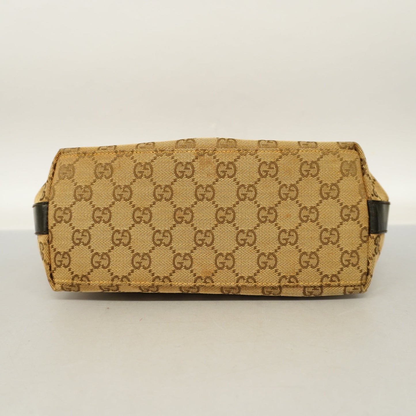 GUCCI  GG Canvas Handbag 000 0602 Women's Handbag Beige,Brown