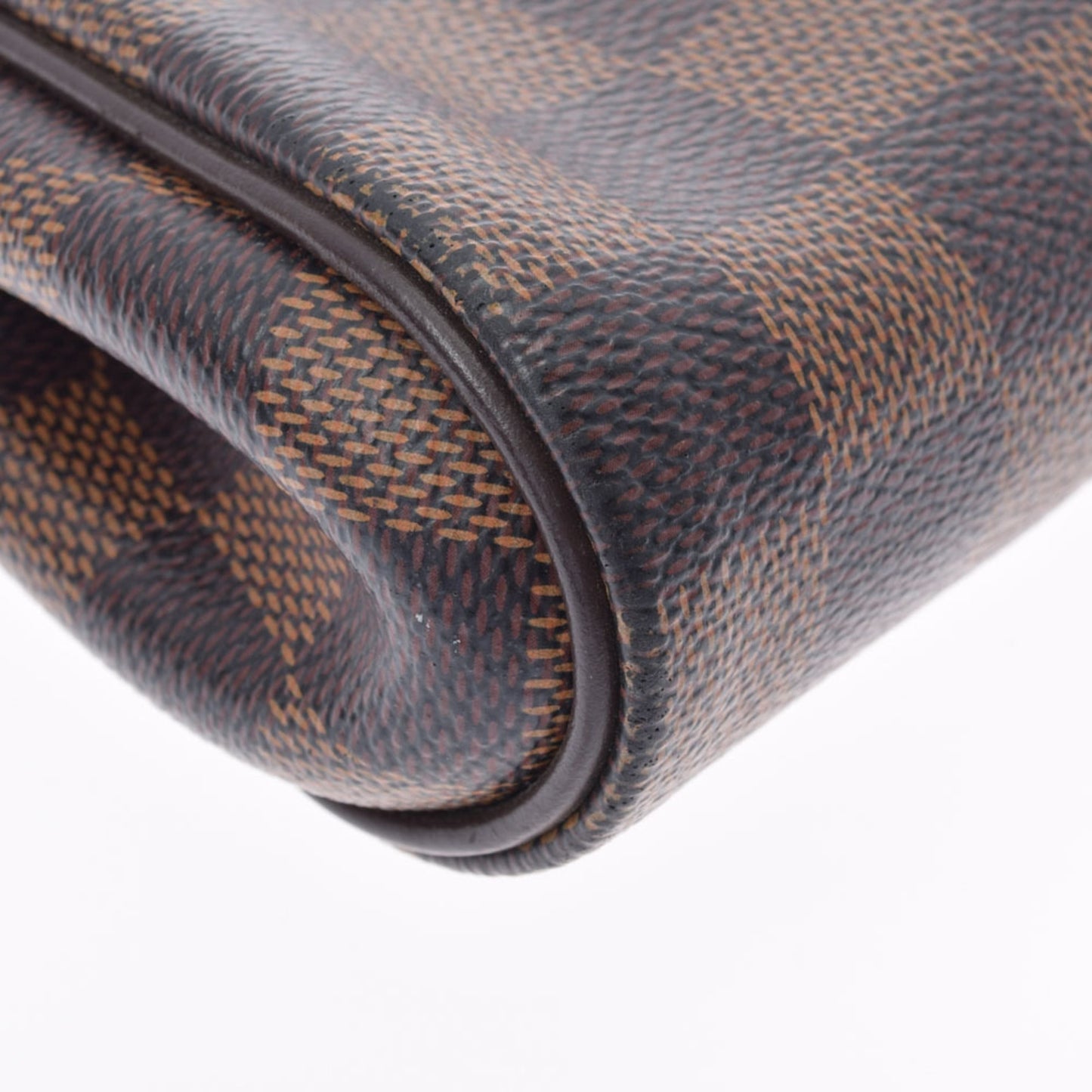 Louis Vuitton Damier Eva Brown N55213 Ladies Canvas Shoulder Bag