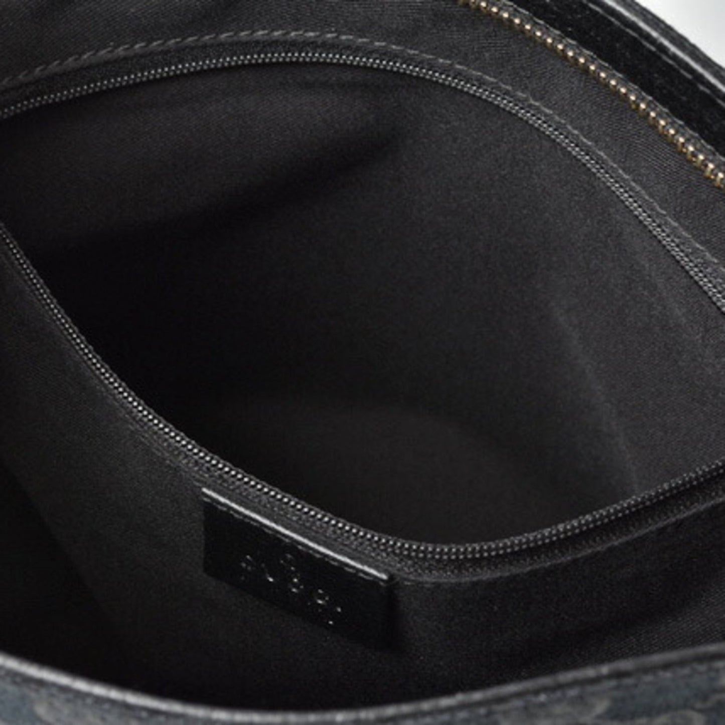 Gucci Messenger Bag Shoulder GG Canvas Black 145809