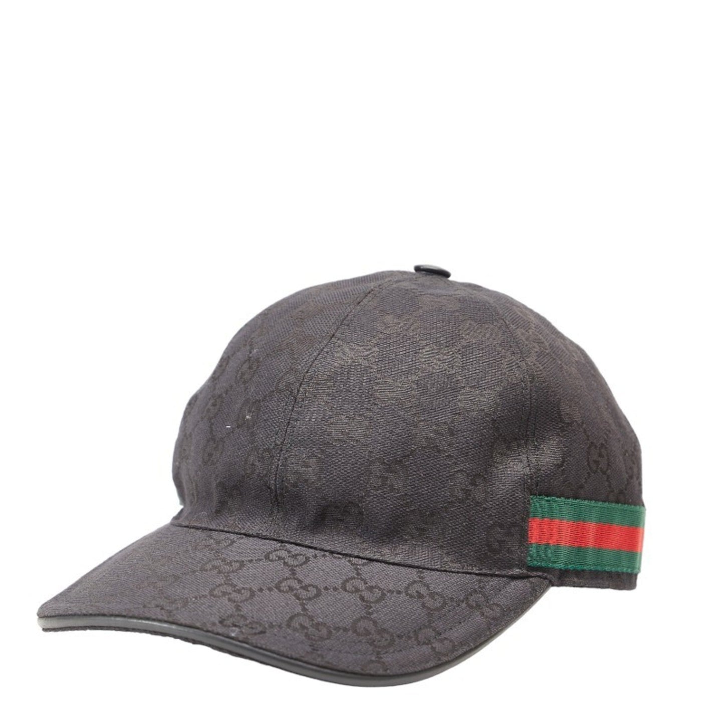 GUCCI Original GG Canvas Sherry Line Cap Baseball 200035 Black Women's
