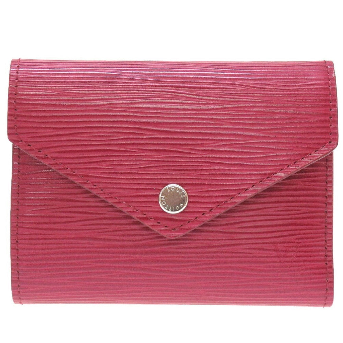 LOUIS VUITTON Epi M62171 Portefeuil Victorine Fuchsia 3-fold wallet