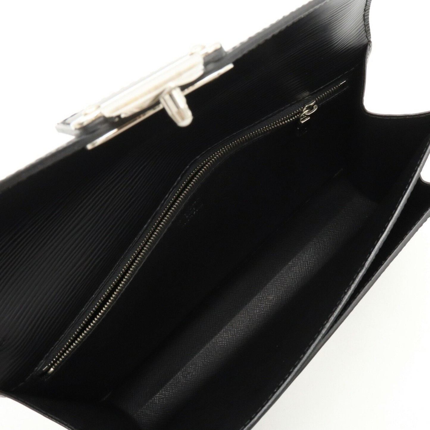 LOUIS VUITTON Epi Pochette Serie Dragonne Second Bag Noir Black Non-sticky M52762