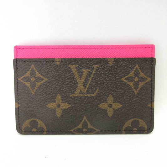 LOUIS VUITTON Accessory Porte Cult Sempur Vivienne Multicolor Card Case Women's Monogram M81729 LOUISVUITTON