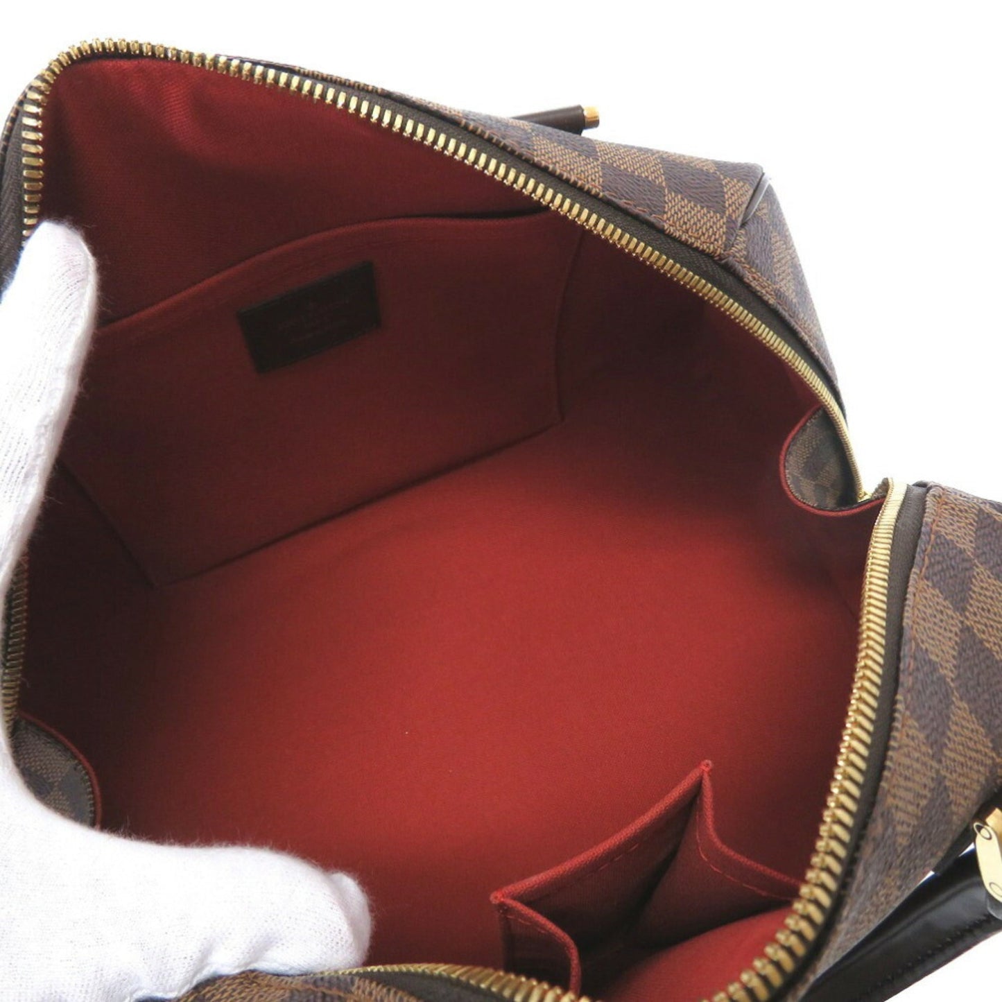 Louis Vuitton Damier Rivera MM N41434 Handbag Ebene 0039LOUIS VUITTON