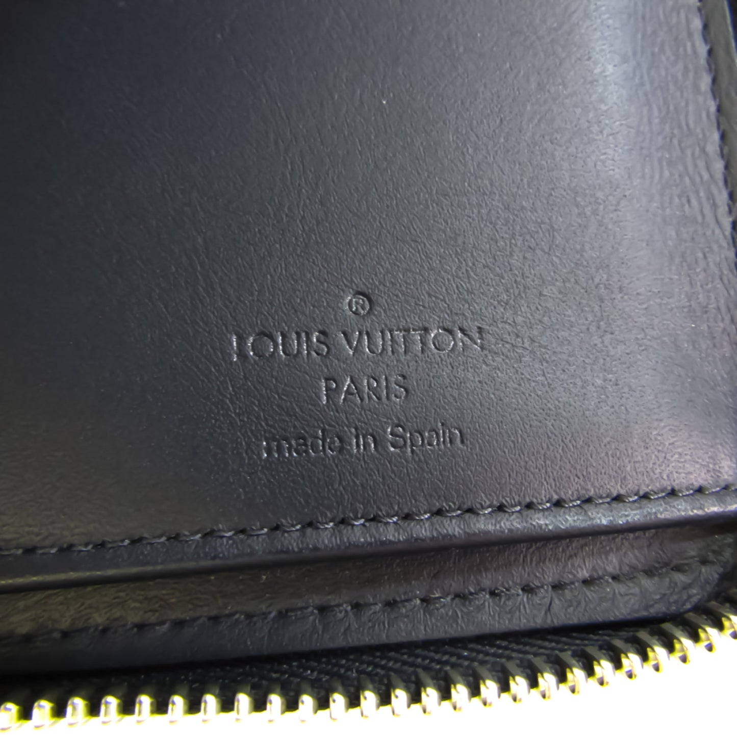 Louis Vuitton Damier Infini Zippy Wallet Vertical N63549 Men's Damier Infini Long Wallet (bi-fold) Cosmos