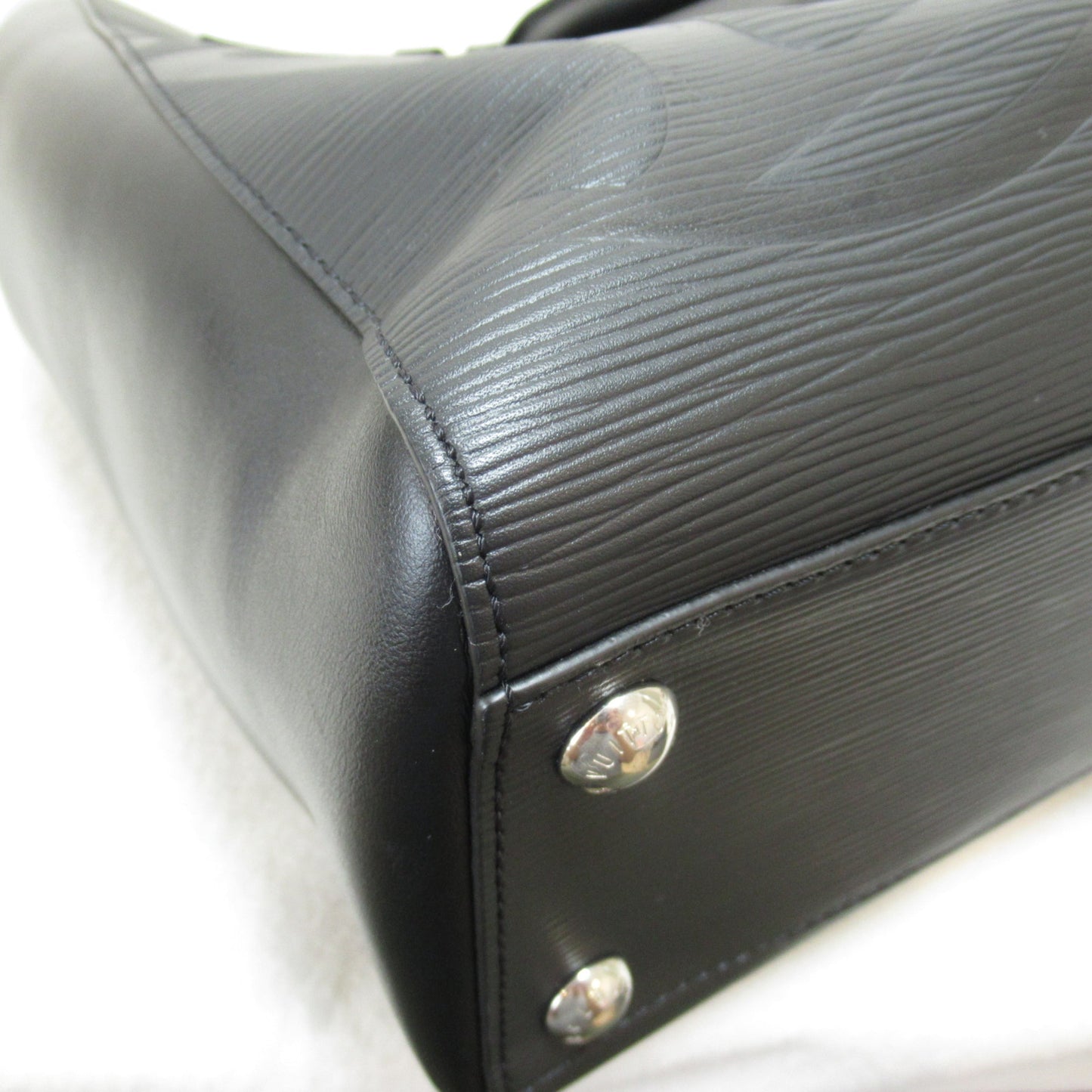 LOUIS VUITTON Gran Sac Black Epi PVC coated canvas M55185
