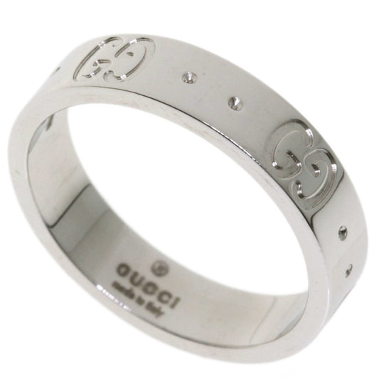 Gucci Icon # 8 Ring / K18 White Gold Ladies GUCCI