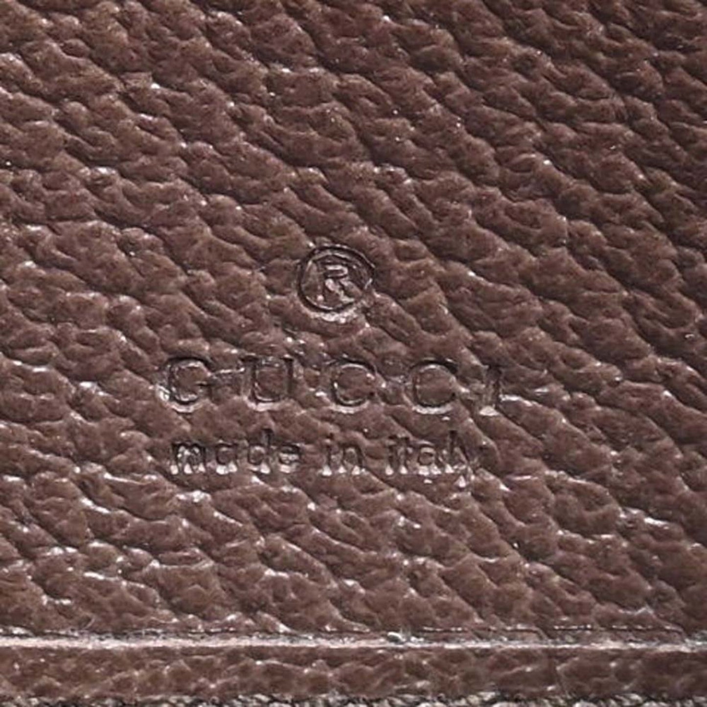GUCCI Ophidia GG Supreme Sherry Continental Long Wallet 523153 Beige Brown Women's