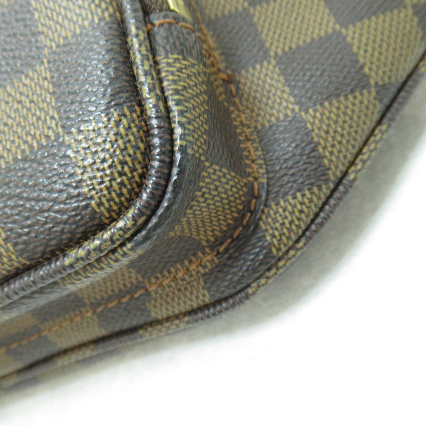 LOUIS VUITTON Bam bag melville Brown Ebene Damier PVC coated canvas N51172