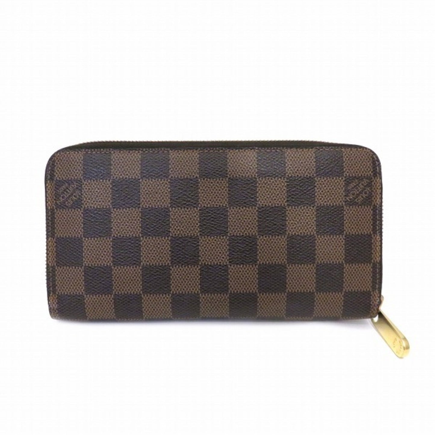 LOUIS VUITTON Damier Zippy Wallet N60015 Long Unisex