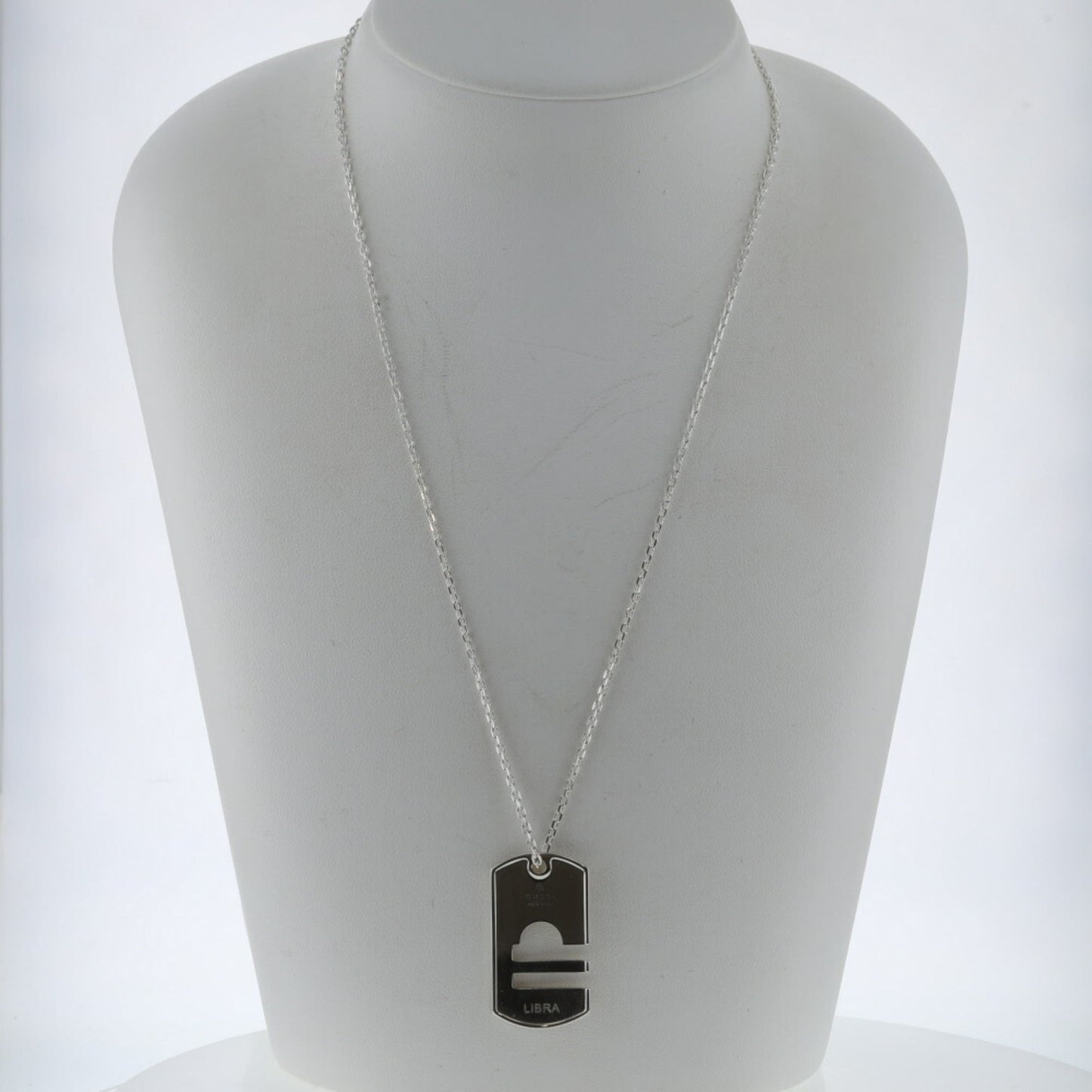Gucci necklace LIBRA Libra constellation chain aftermarket silver 925 men's GUCCI