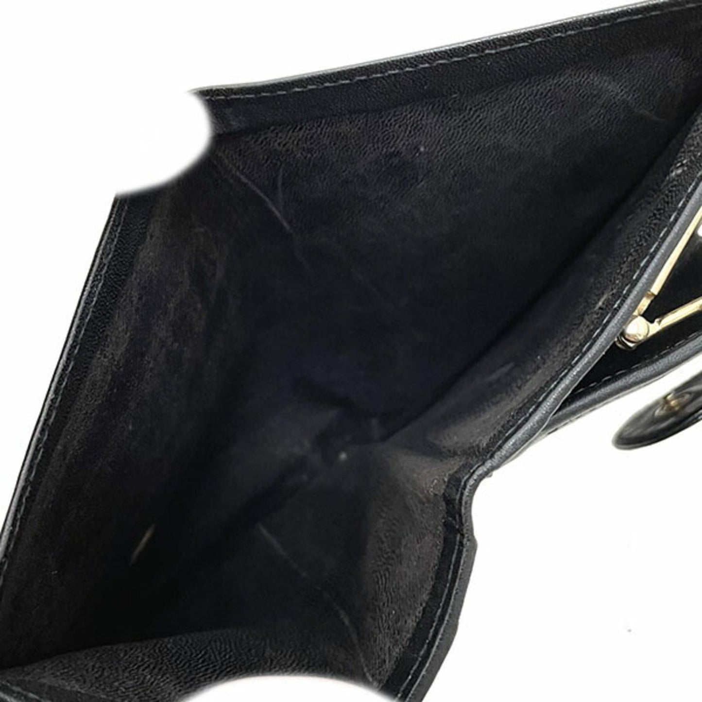 Gucci Purse Old Leather Black 035 327 GUCCI Bi-Fold