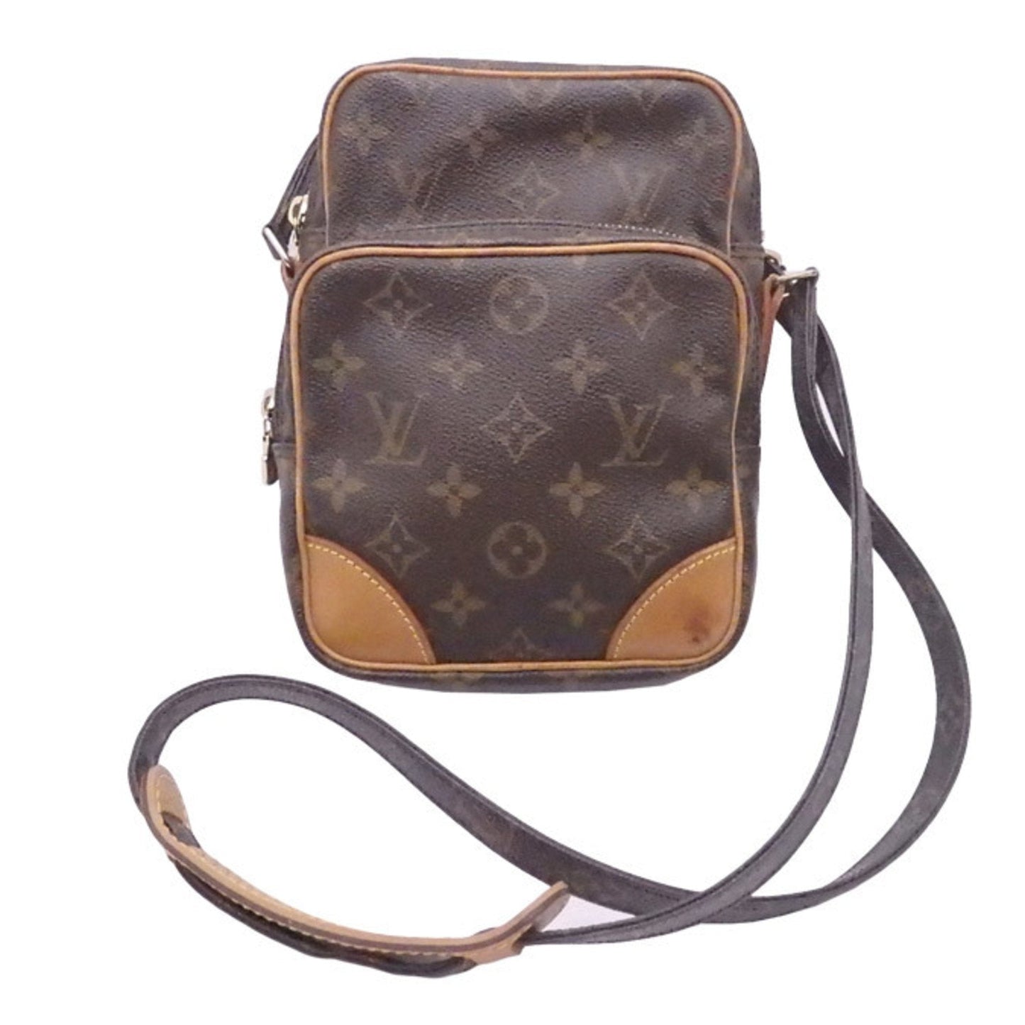 LOUIS VUITTON Diagonal Shoulder Bag Monogram Amazon Canvas Brown Unisex M45236 e54348a